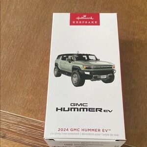 Hallmark Keepsake Christmas Ornament 2023, 2024 GMC Hummer EV
